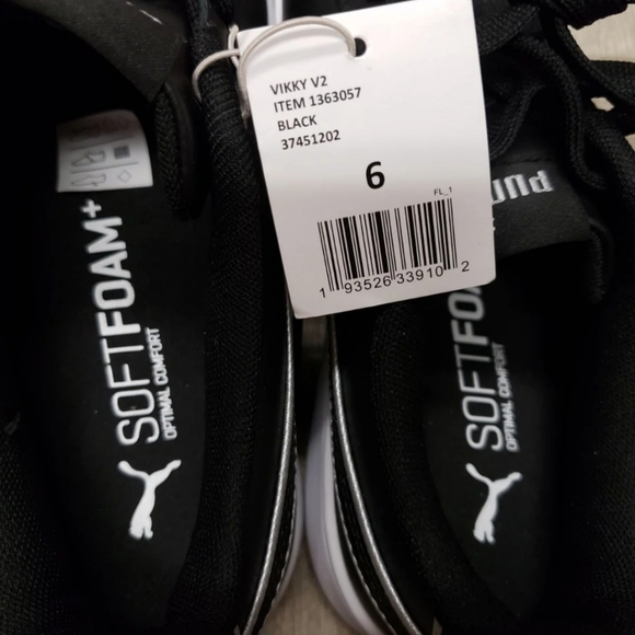 🆕️ Puma Vikky V2 Leather Sneaker👟 Sz 6 Woman - Picture 10 of 11